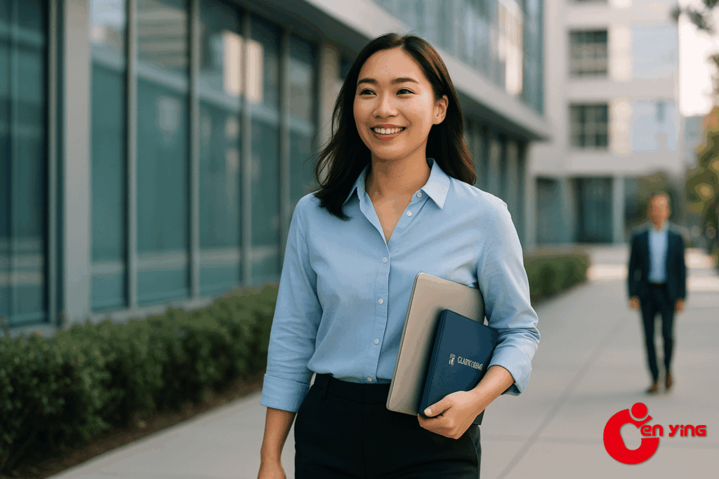 CELTA graduate ready to begin an English teaching career after training at CenYing in Taiwan.