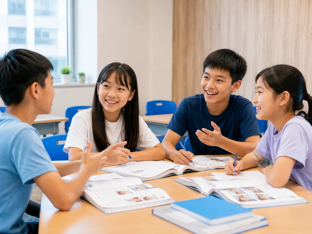 A2 Flyers 課程中孩子透過英語互動與合作建立溝通信心