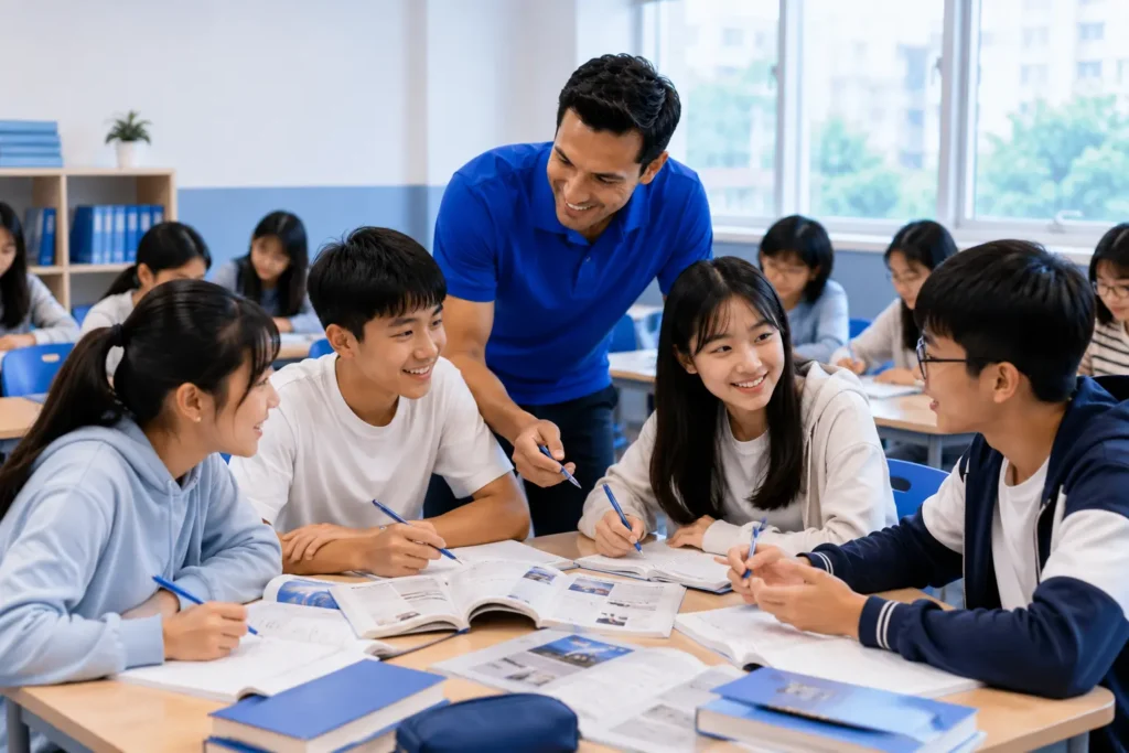 B1 Preliminary for Schools 課程中學生透過閱讀、討論與寫作建立英語溝通能力