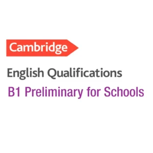 Cambridge English B1 Preliminary for Schools 下一階段英語課程,幫助學生邁向更高階英語能力