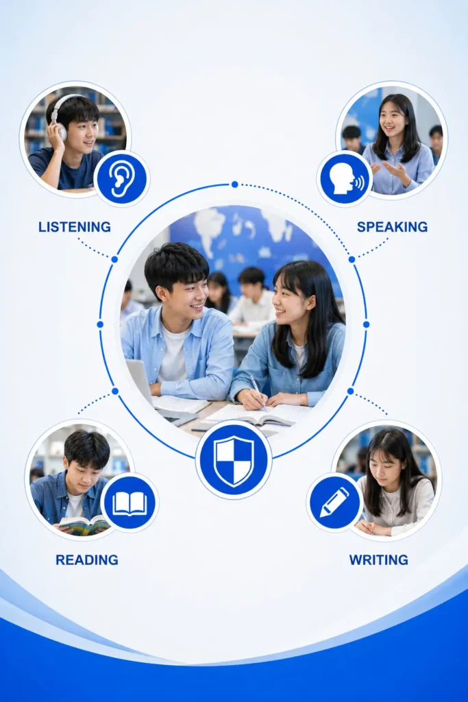 劍橋英語重視聽說讀寫整合能力