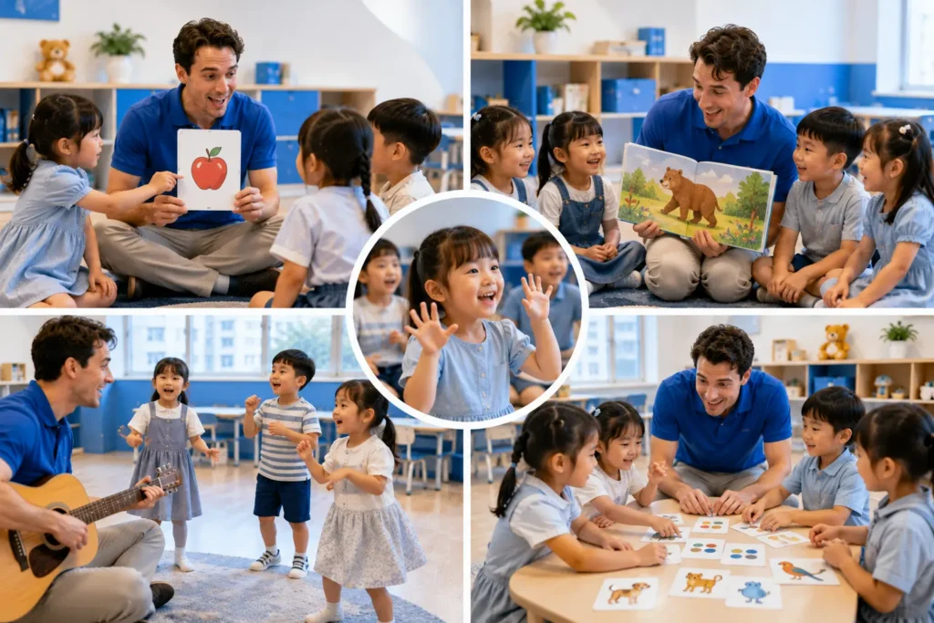 岑英美語 Kindergarten 幼兒英語課程打造自然互動的英語學習環境