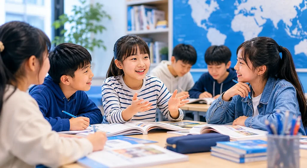 岑英美語學生在 collaborative communicative English 課堂中建立 GEPT 英語能力