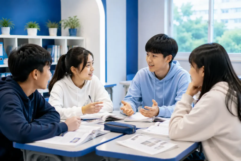 學生在 communicative English 課堂中建立 GEPT 全民英檢中級能力