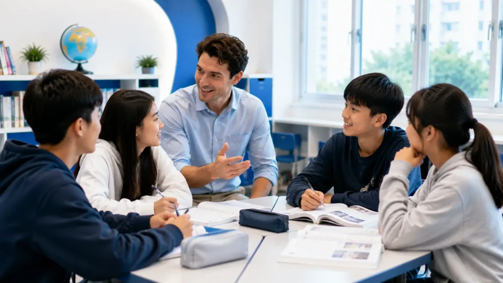 岑英美語 GEPT 全民英檢中級課程,學生在 communicative English 環境中建立更成熟的英語能力