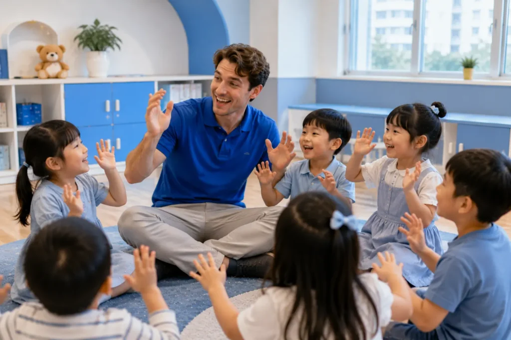 幼兒透過歌曲與互動活動自然建立英語興趣與自信