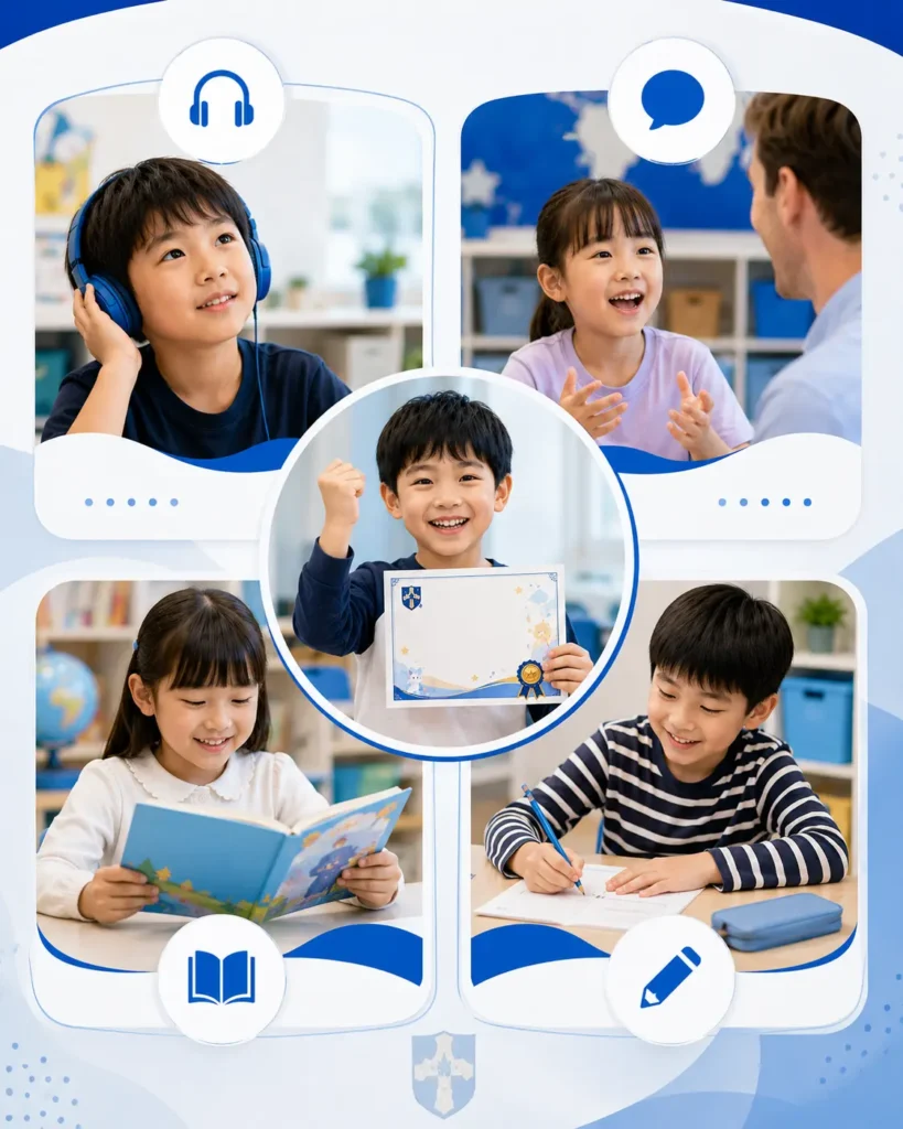 Pre-A1 Starters 四項核心能力
