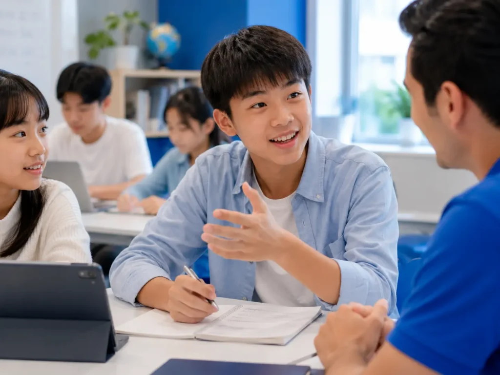 學生自信使用英文進行討論 B1 Preliminary for Schools