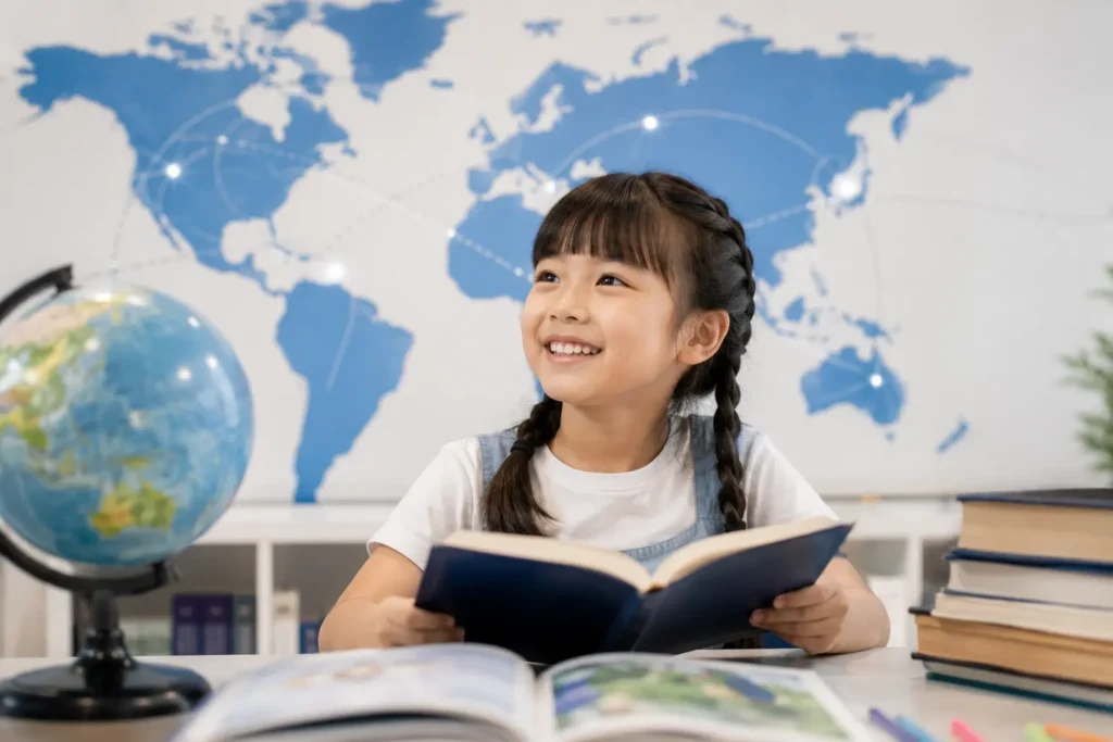 孩子透過英文學習探索世界