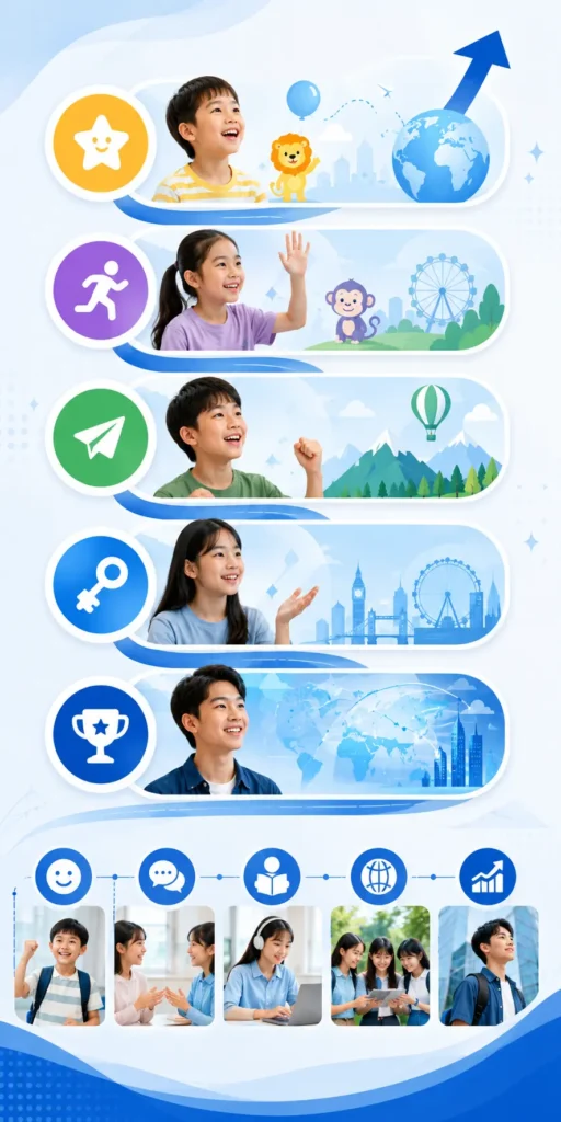 劍橋英語學習路線與能力發展
