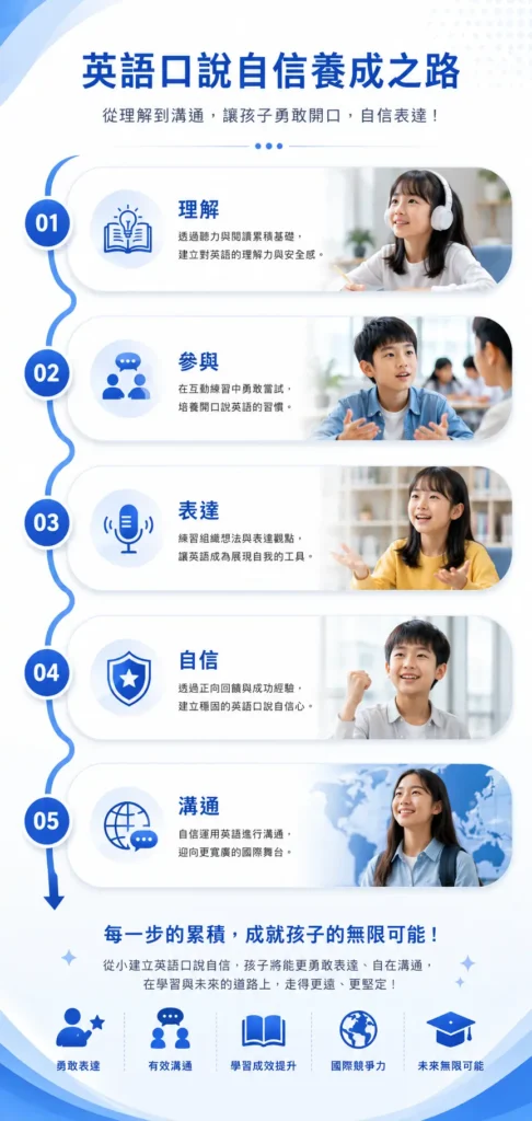 英文口說能力發展路線圖