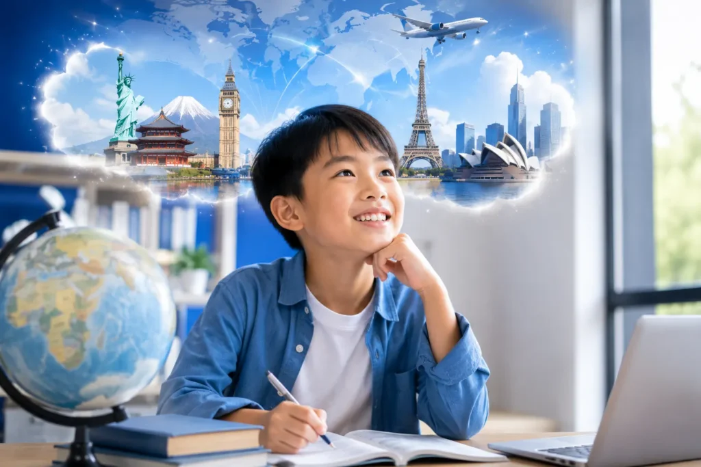 孩子透過英文開啟更多未來機會