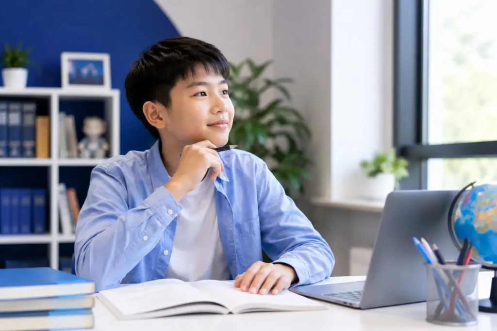 學生準備迎接更高階英文學習