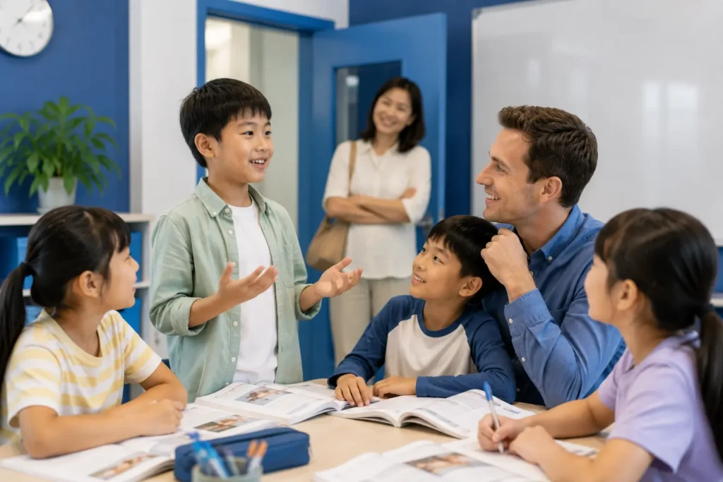 孩子建立真正的英文溝通能力