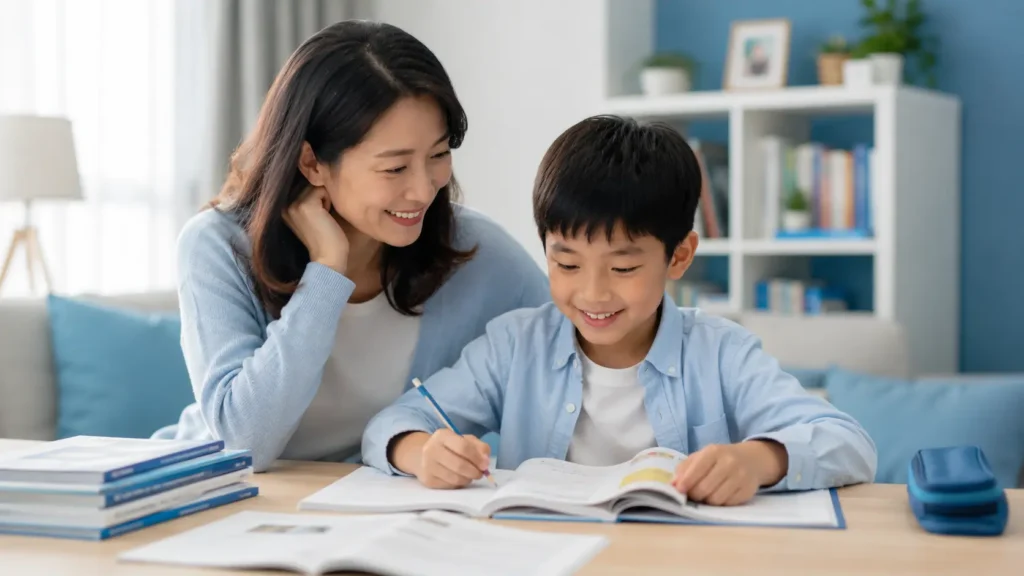 家長陪伴孩子建立英文能力