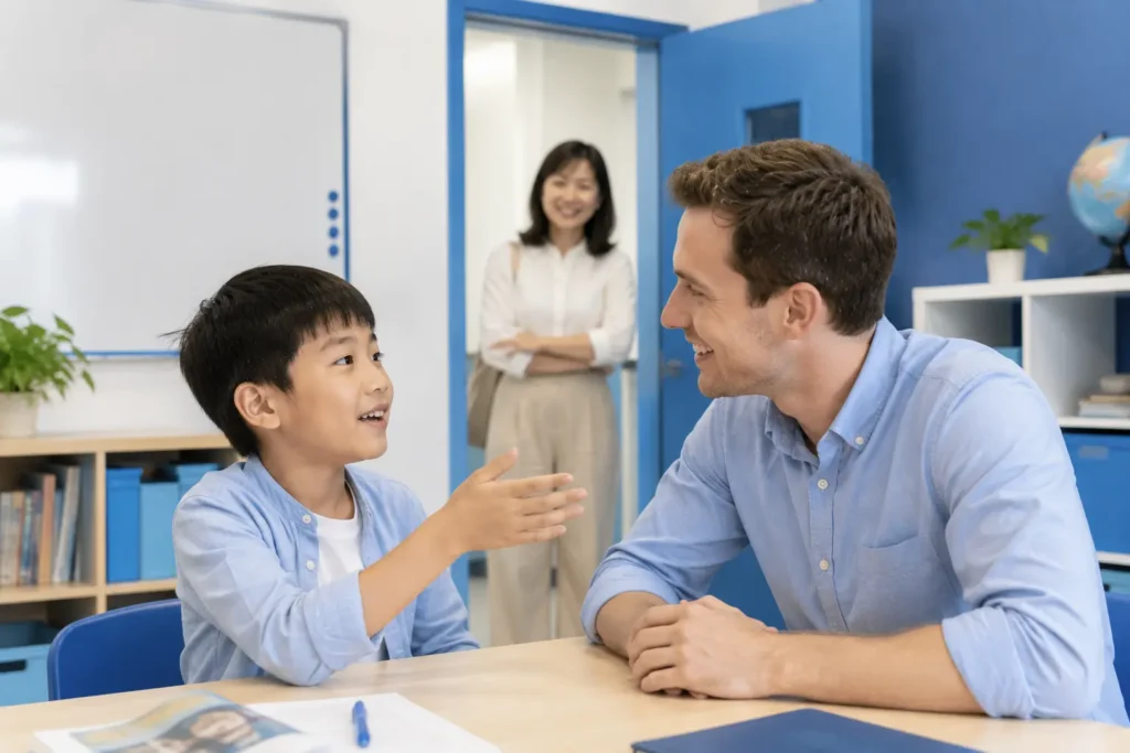 孩子建立真正的英文溝通能力